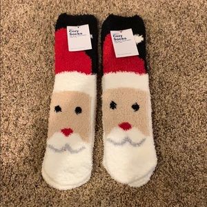 Brand New Men’s and Women’s Cozy Santa Socks
